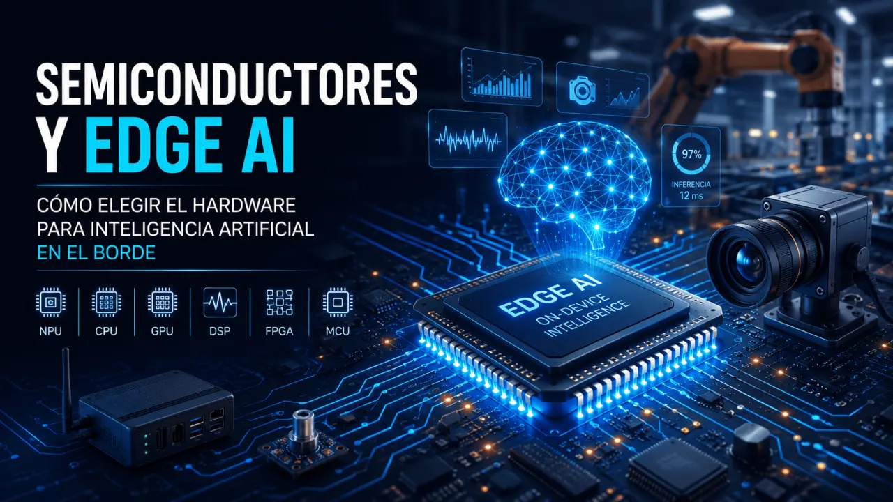 Semiconductores y Edge AI aplicados al procesamiento de inteligencia artificial en el borde