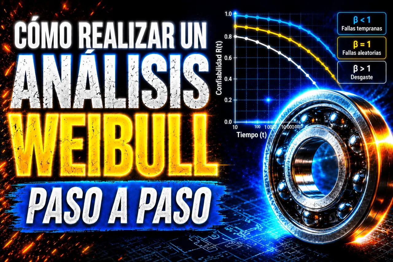 Cómo realizar un análisis Weibull paso a paso