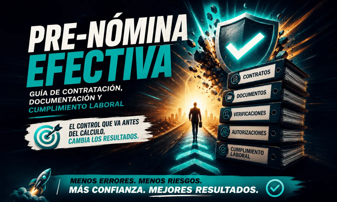 Pre-nómina efectiva: guía de contratación, documentación y cumplimiento laboral