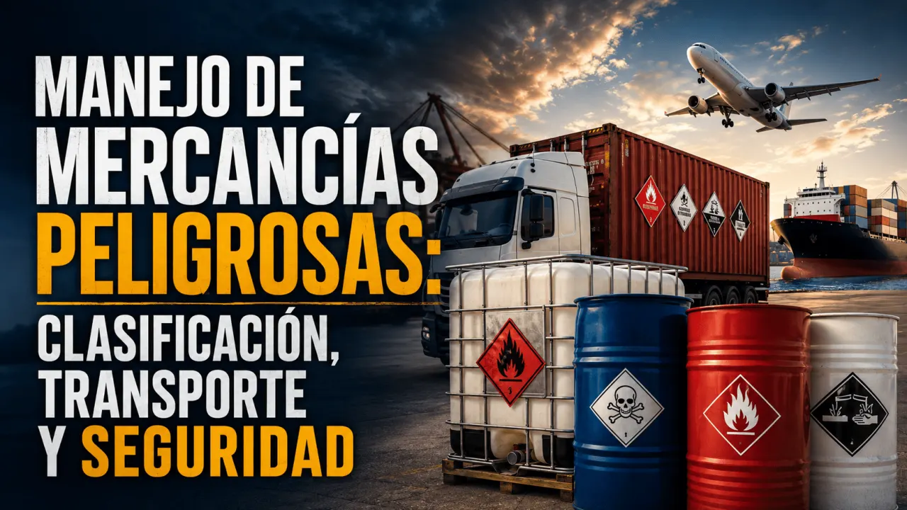 Manejo de Mercancías Peligrosas: Clasificación, Transporte y Seguridad