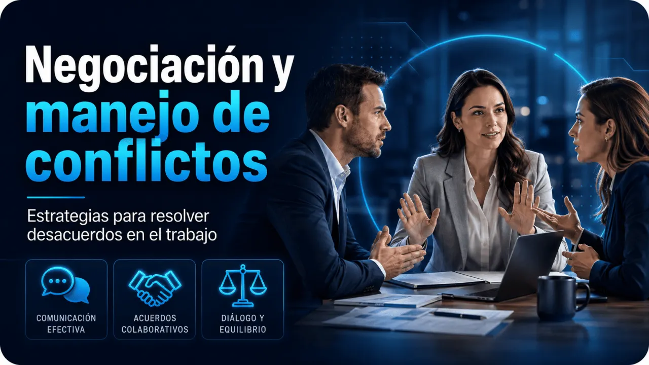 Negociación y manejo de conflictos: estrategias para resolver desacuerdos en el trabajo