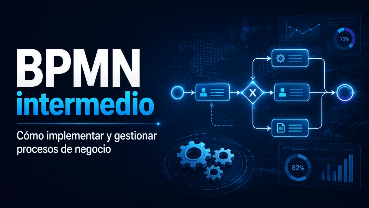 BPMN intermedio: cómo implementar y gestionar procesos de negocio