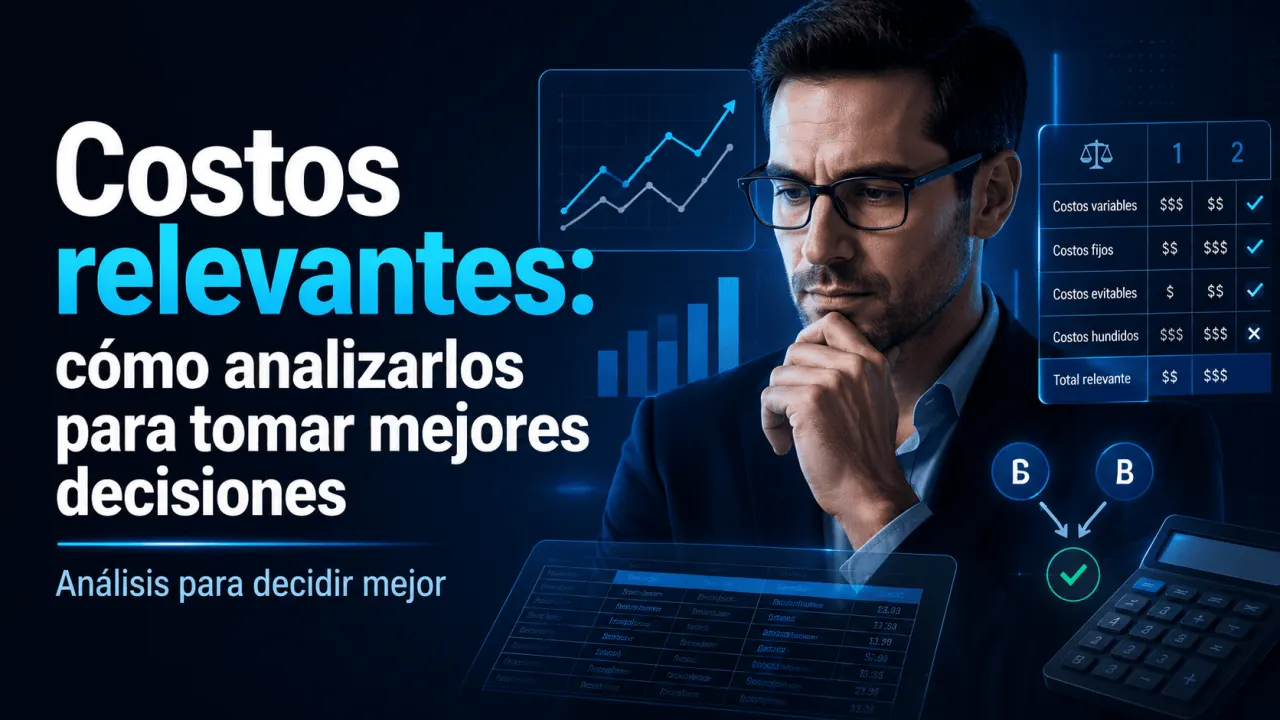 Costos relevantes: cómo analizarlos para tomar mejores decisiones