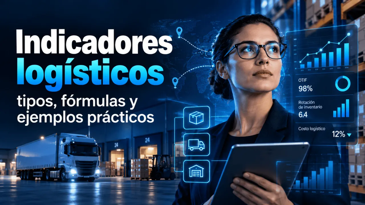 Indicadores logísticos: tipos, fórmulas y ejemplos prácticos
