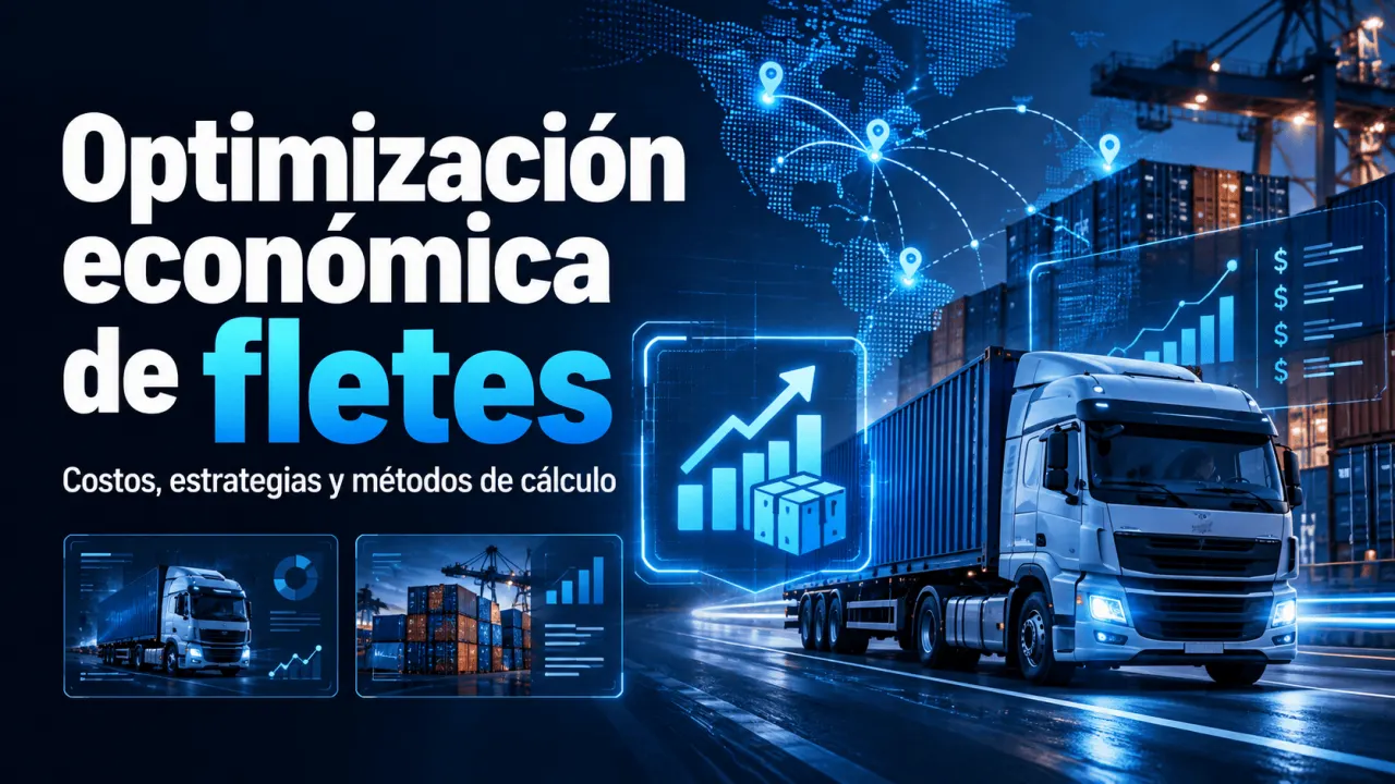 Optimización económica de fletes: costos, estrategias y métodos de cálculo
