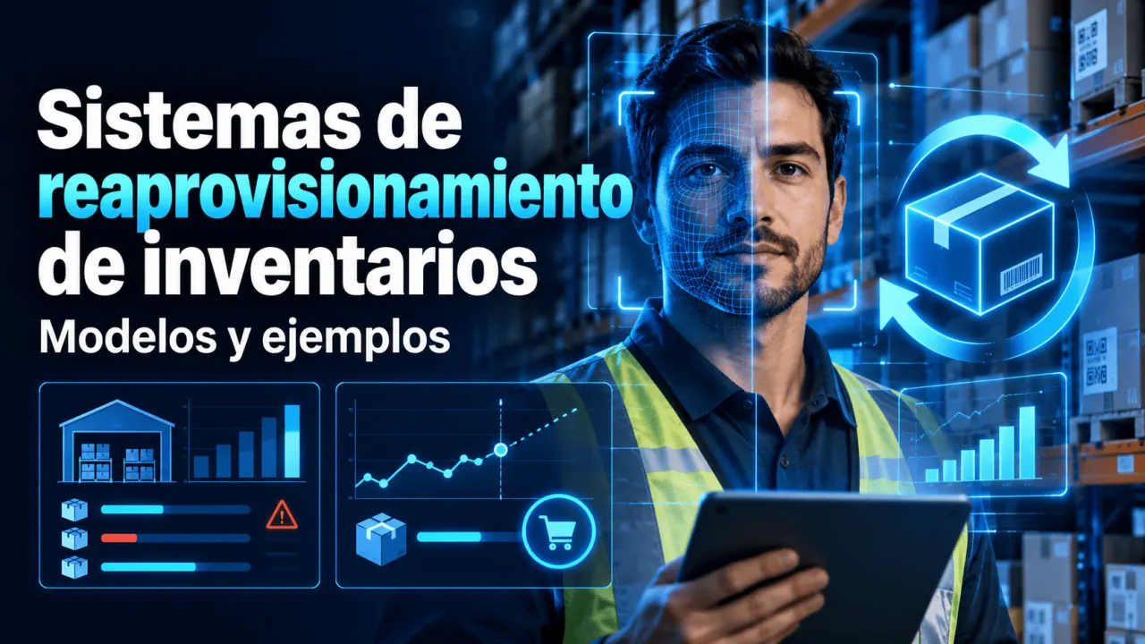 Sistemas de reaprovisionamiento de inventarios: modelos y ejemplos