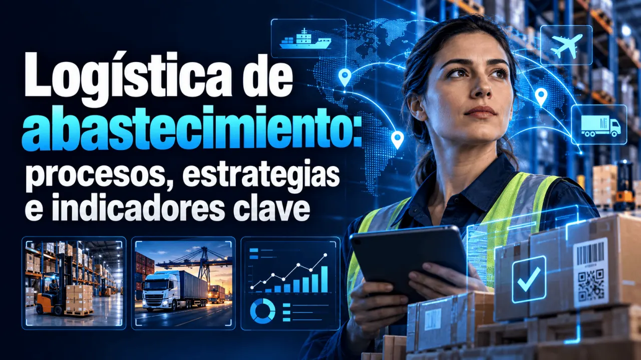 Logística de abastecimiento: procesos, estrategias e indicadores clave