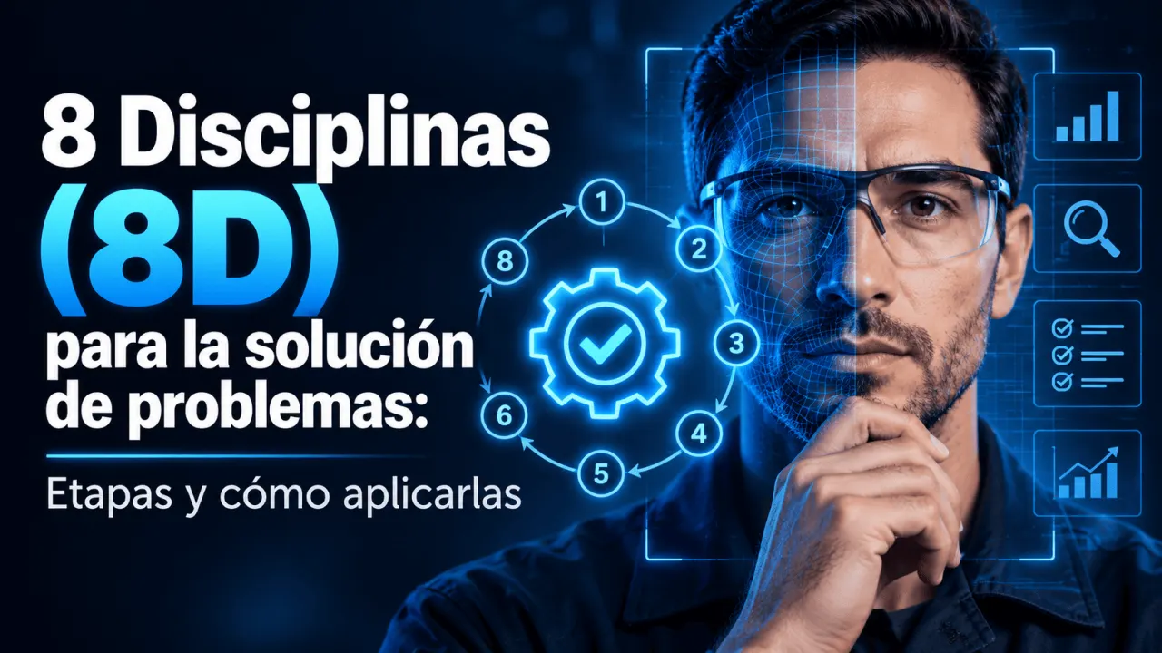 8 Disciplinas (8D) para la solución de problemas: etapas y cómo aplicarlas