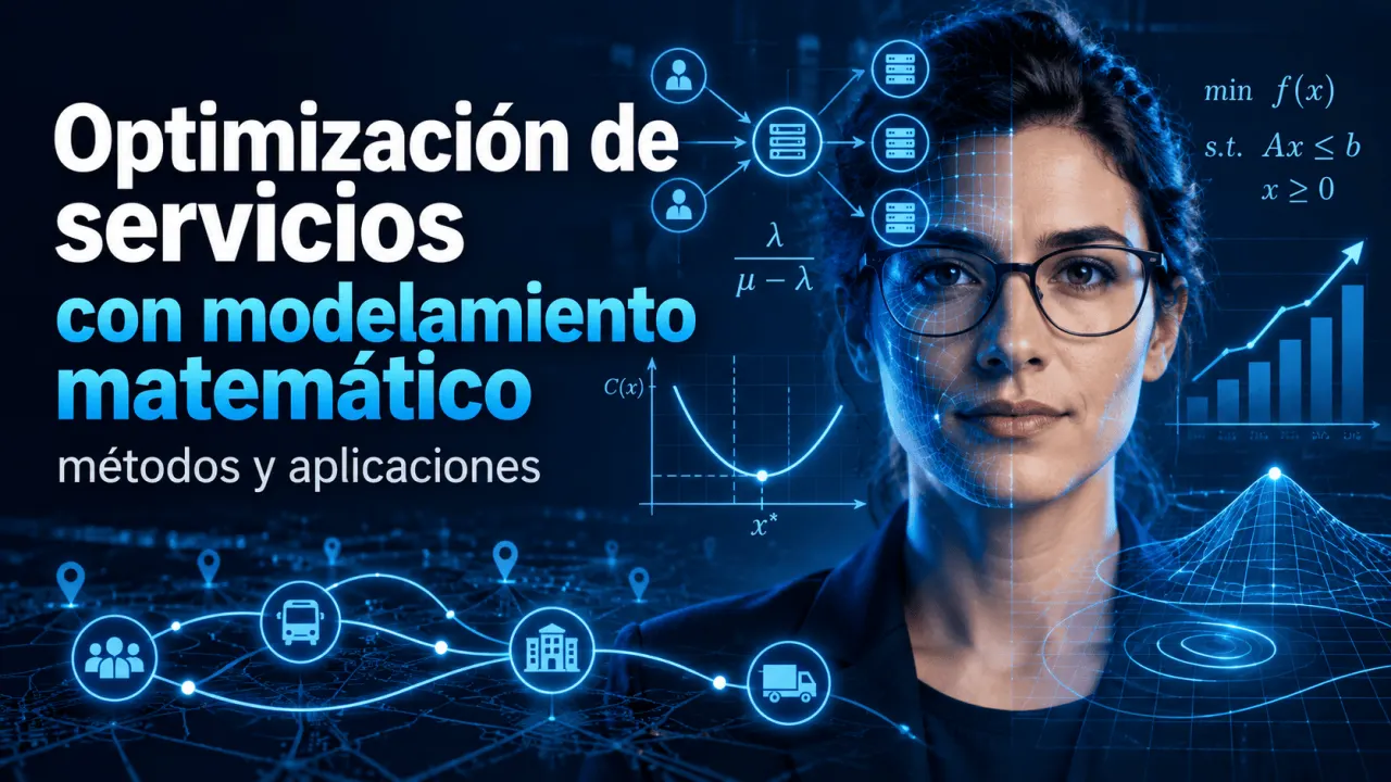 Optimización de servicios con modelamiento matemático: métodos y aplicaciones