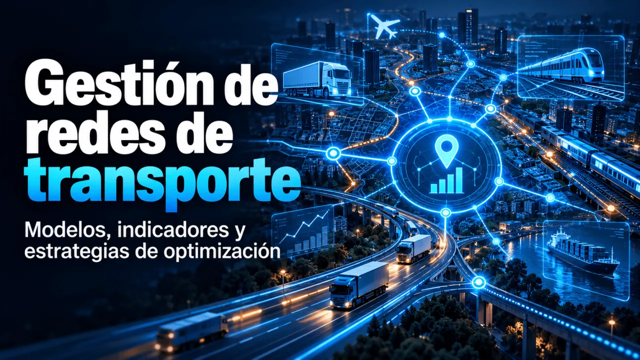Gestión de redes de transporte: modelos, indicadores y estrategias de optimización