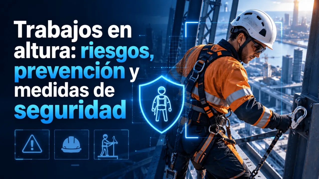 Trabajos en altura: riesgos, prevención y medidas de seguridad
