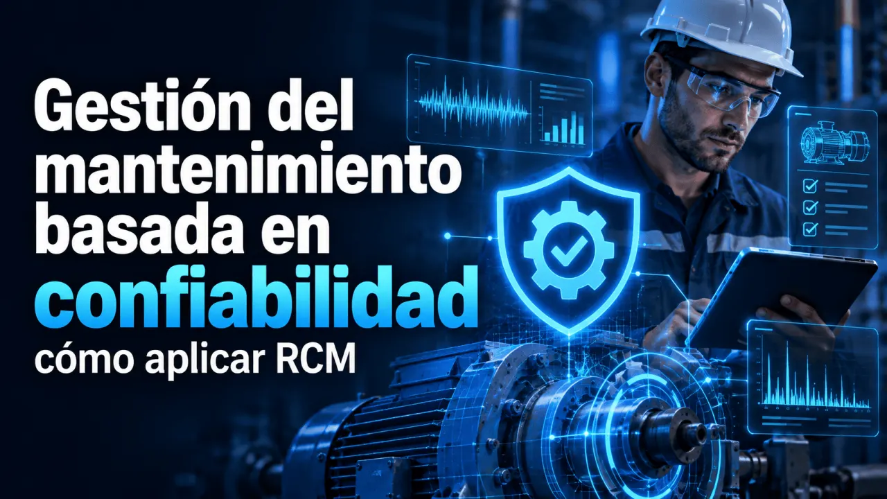 Gestión del mantenimiento basada en confiabilidad: cómo aplicar RCM