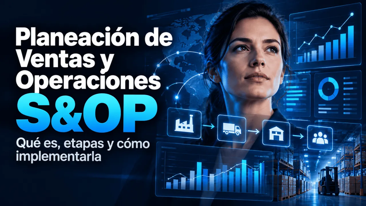 Planeación de Ventas y Operaciones (S&OP): qué es, etapas y cómo implementarla