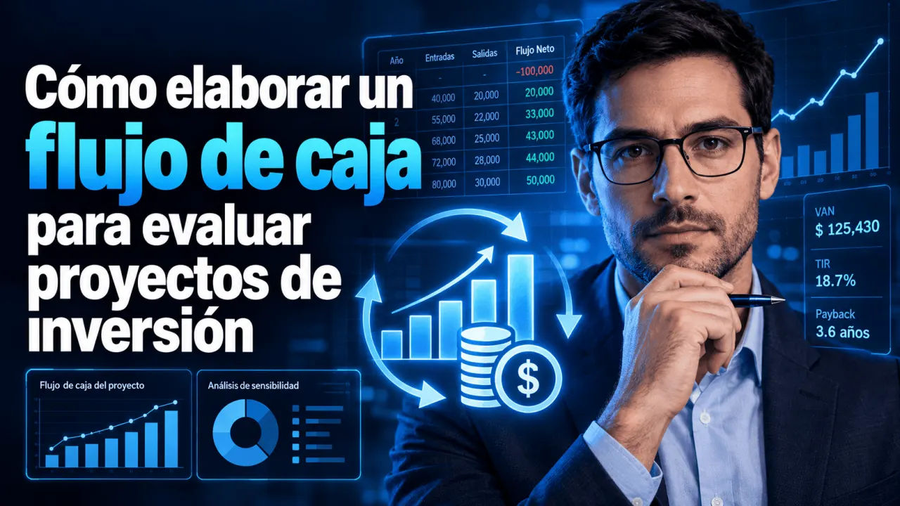 Cómo elaborar un flujo de caja para evaluar proyectos de inversión