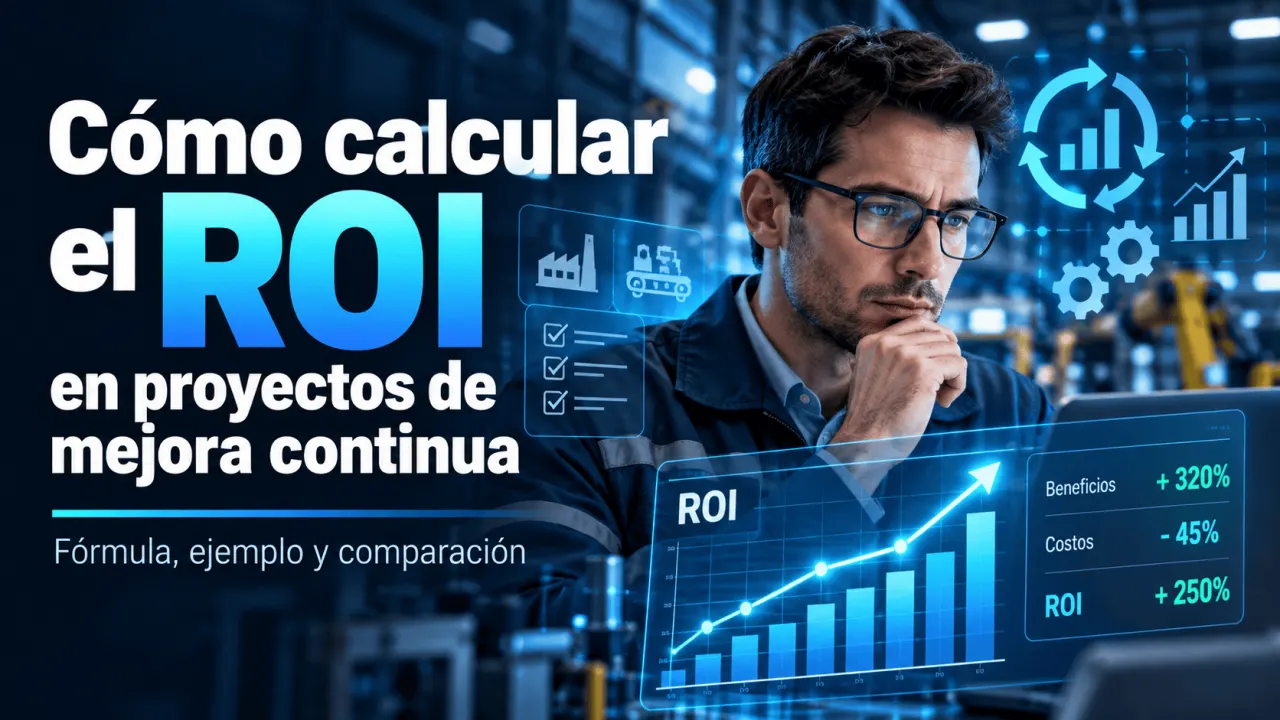Cómo calcular el ROI en proyectos de mejora continua
