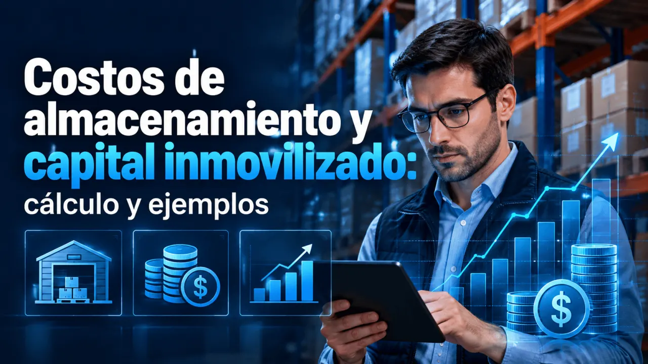 Costos de almacenamiento y capital inmovilizado: cálculo y ejemplos