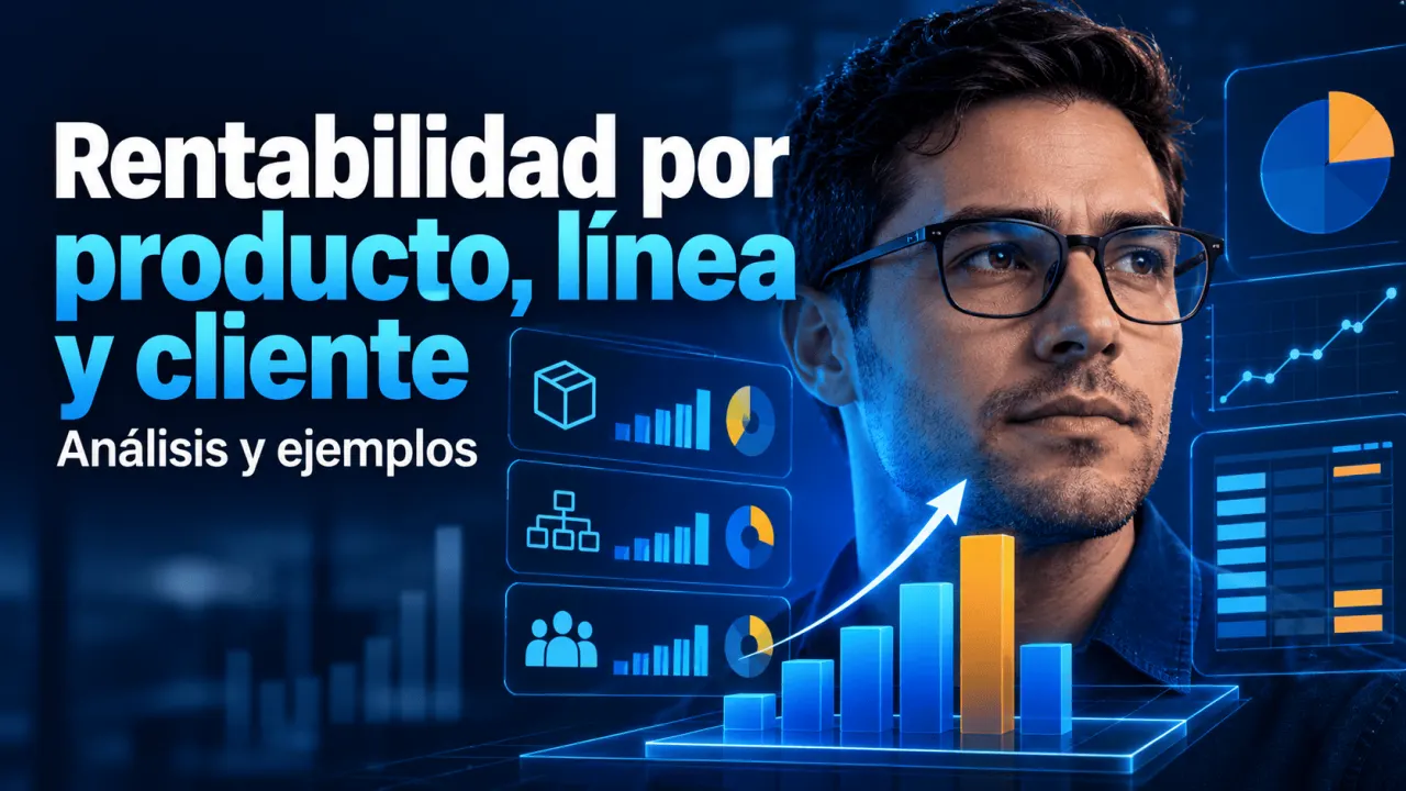 Rentabilidad por producto, línea y cliente: análisis y ejemplos