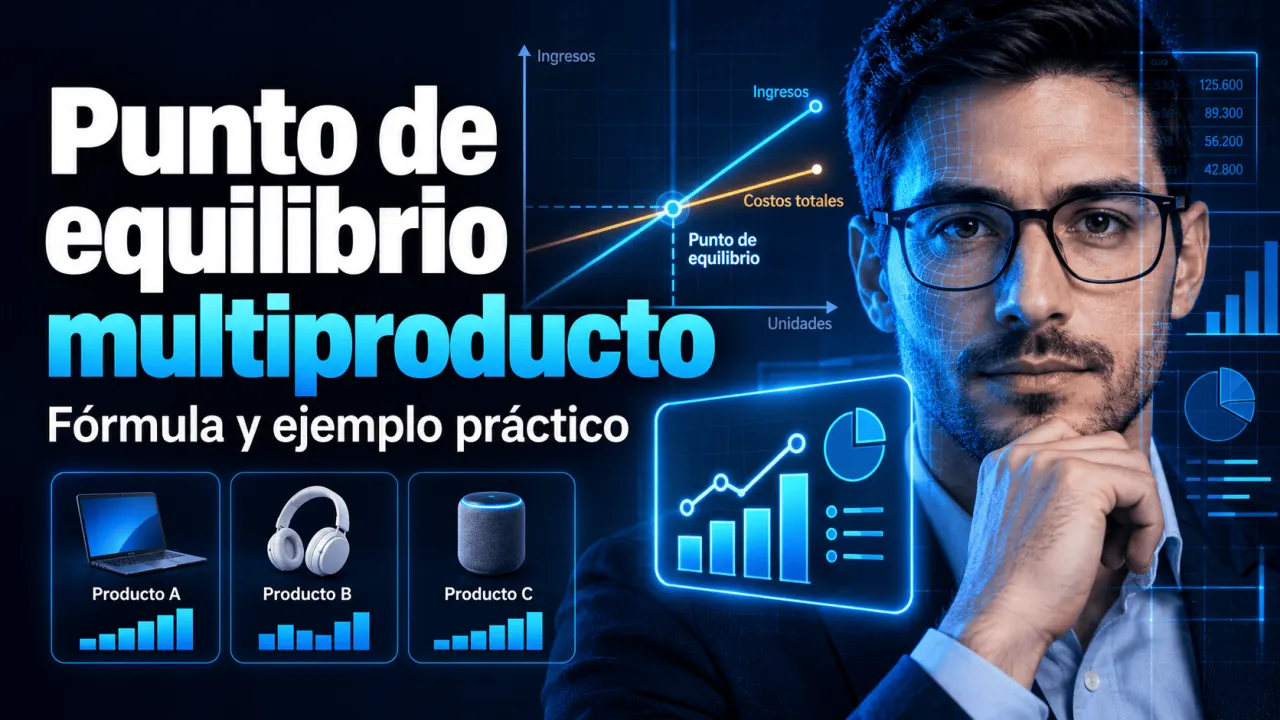 Punto de equilibrio multiproducto: fórmula y ejemplo práctico